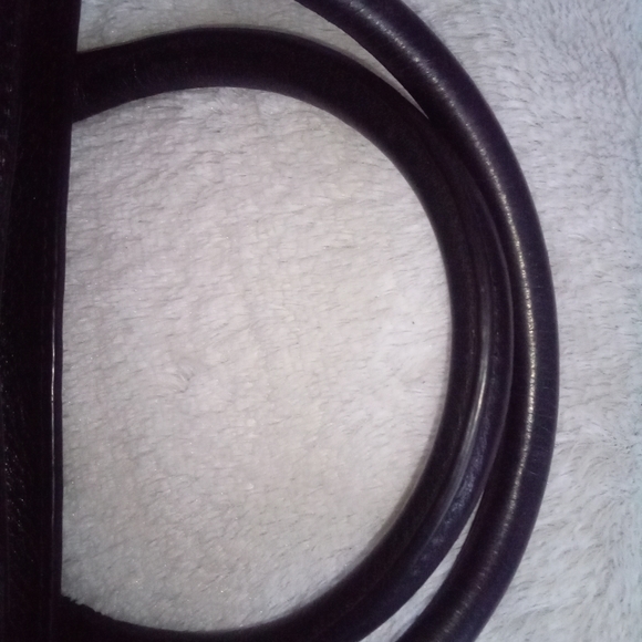 Michael Kors Black Pebbled Leather Tote Handbag - Picture 6 of 10